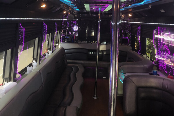 Philly limo interior